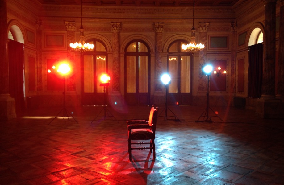Videodreh mit Francine Jordi